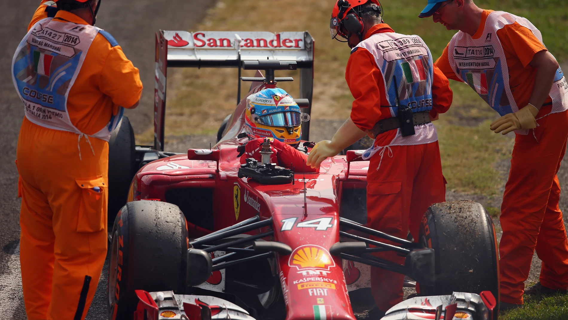 Alonso abandona en Monza