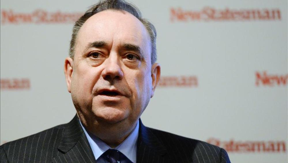 El principal ministro escocés, Alex Salmond