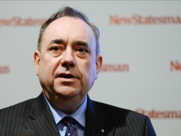 El principal ministro escocés, Alex Salmond