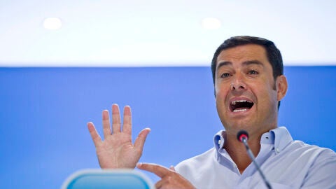 Juan Manuel Moreno, presidente del PP de Andaluc&iacute;a