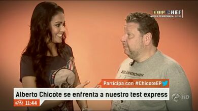 El test de Lara con Chicote