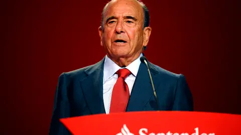 Emilio Botín, presidente del Santander Emilio Botín, presidente del Santander