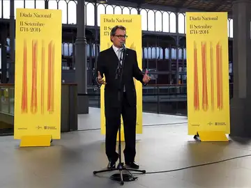 Artur Mas, en la Diada Artur Mas, en la Diada