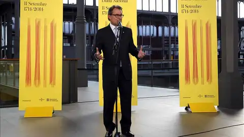 Artur Mas, en la Diada Artur Mas, en la Diada