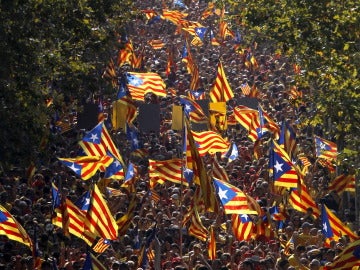 Actos de la Diada en Barcelona