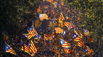 Actos de la Diada en Barcelona