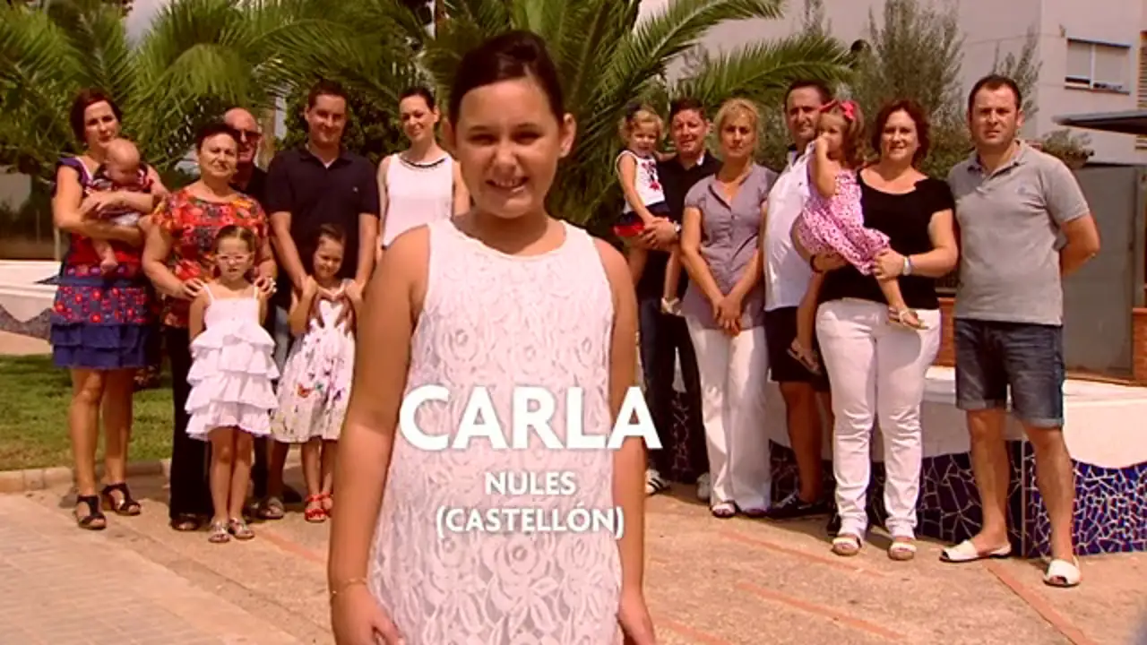 Carla se presenta en Tu cara me suena mini