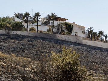 El incendio de Alicante, ya extinguido