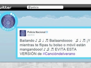 Tuit de la policía Tuit de la policía