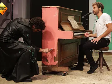 El Hombre de Negro, Pablo Alborán en El Hormiguero 3.0 El Hombre de Negro, Pablo Alborán en El Hormiguero 3.0