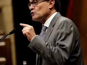 Artur Mas en el Debate de Política General Artur Mas en el Debate de Política General