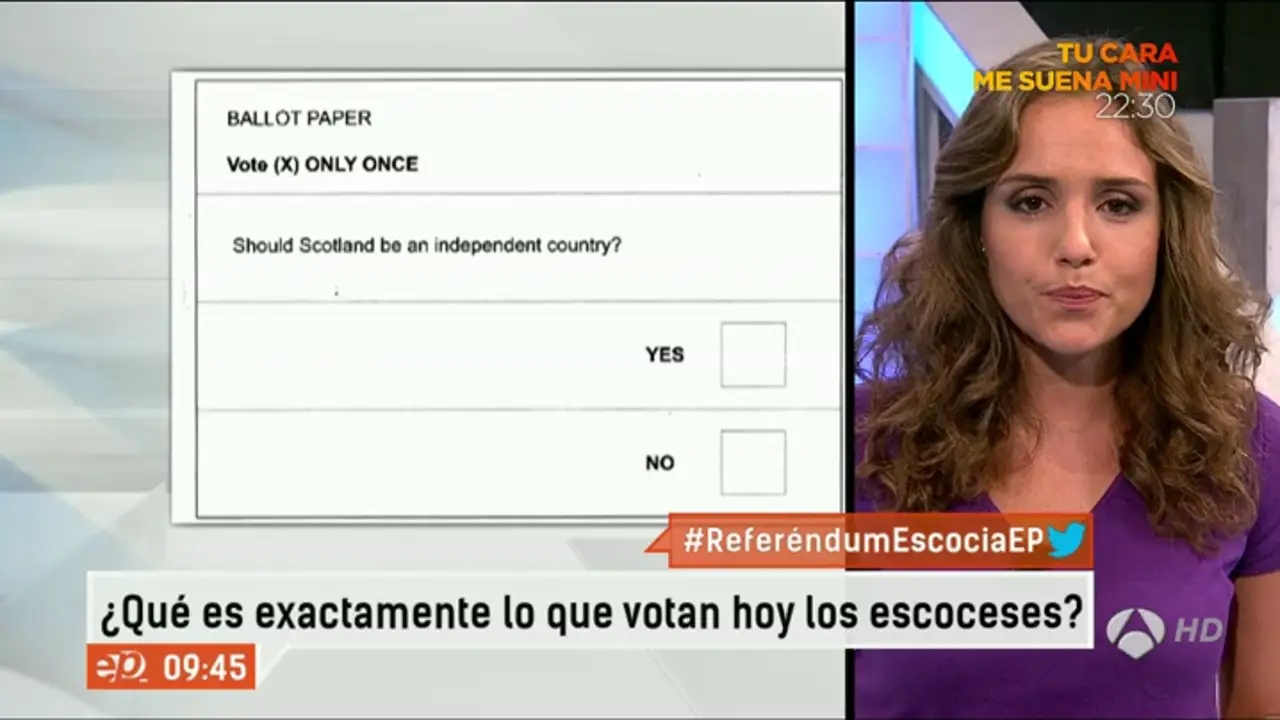 ¿Qué se vota en Escocia?