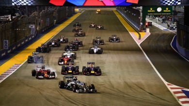 Las fotos del GP de Singapur 2014