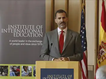 El rey Felipe VI, en su visita a Estados Unidos El rey Felipe VI, en su visita a Estados Unidos