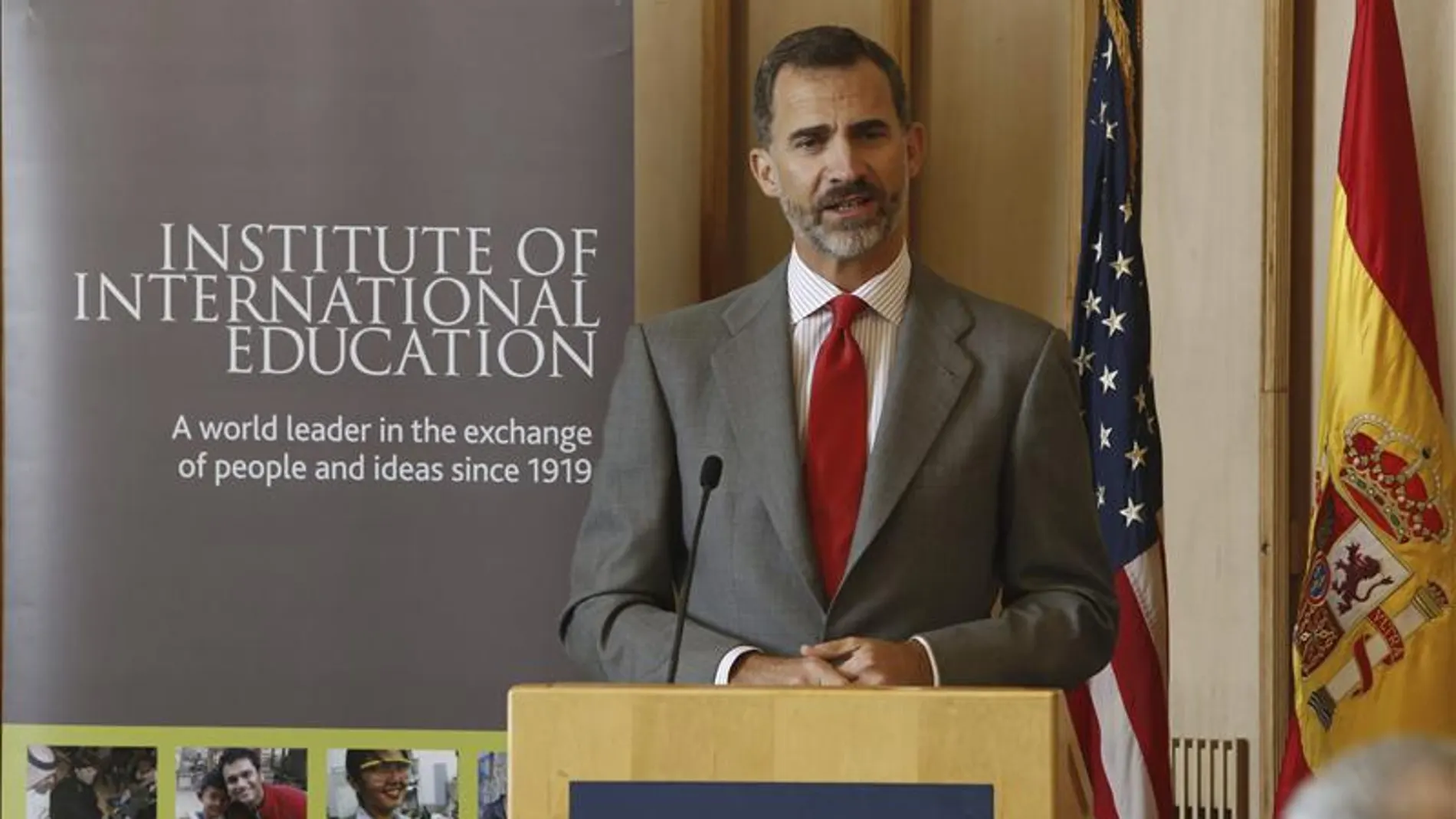 El rey Felipe VI, en su visita a Estados Unidos El rey Felipe VI, en su visita a Estados Unidos
