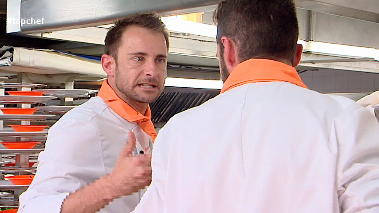 Marc y Carlos a gritos en la cocina