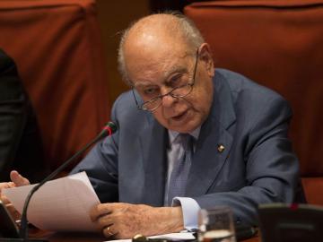 Jordi Pujol, en su comparecencia en el Parlament