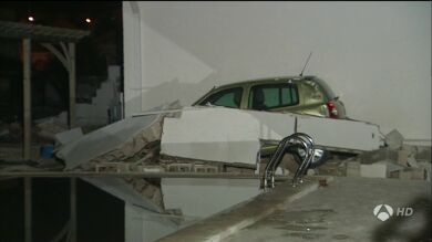 Las fuertes lluvias en Murcia dejan más de 100 casas dañadas y carreteras anegadas