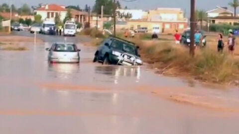 Lluvias en Murcia