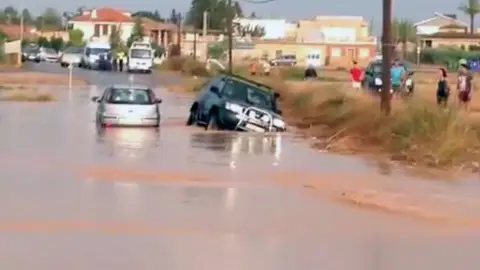 Lluvias en Murcia Lluvias en Murcia
