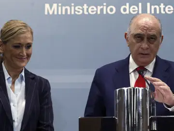Cristina Cifuentes y Jorge Fernández Díaz Cristina Cifuentes y Jorge Fernández Díaz