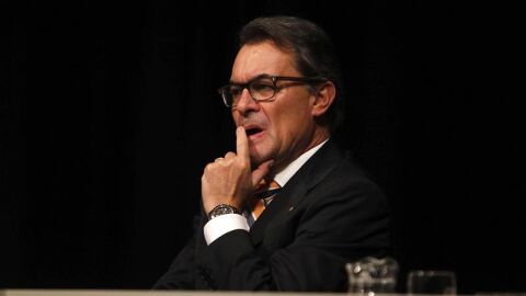 El presidente de la Generalitat, Artur Mas