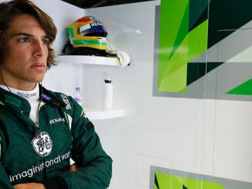 Roberto Merhi en los Libres de Monza