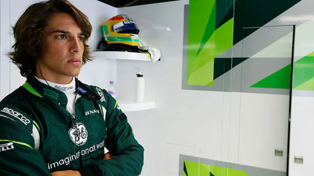 Roberto Merhi en los Libres de Monza