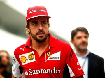 Fernando Alonso llega a Suzuka