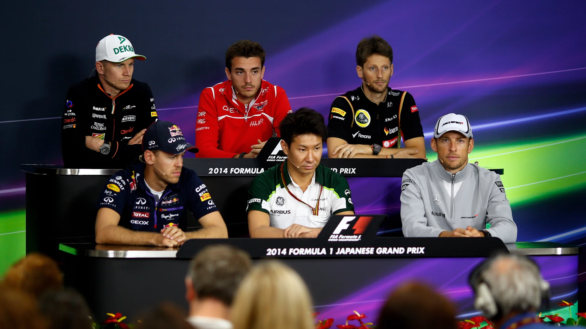 Rueda de prensa de la FIA en Japón