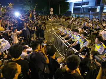 Siguen las protestas en Hong Kong Siguen las protestas en Hong Kong