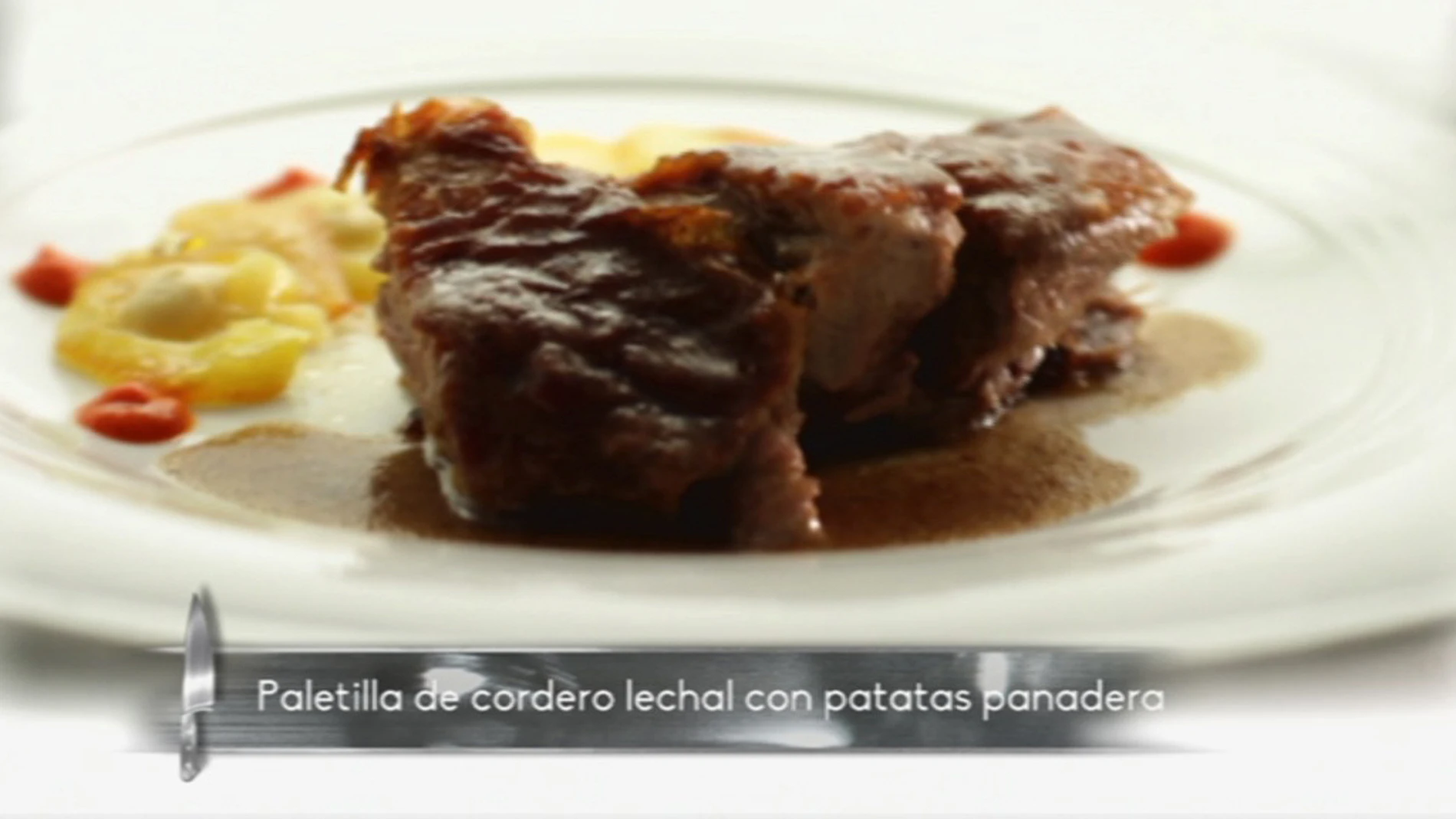 Paletilla de cordero al horno