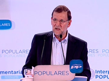 Mariano Rajoy, en la Interparlamentaria del PP Mariano Rajoy, en la Interparlamentaria del PP