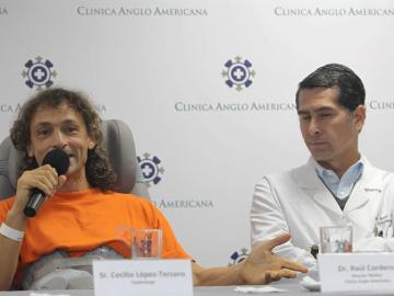 El espeleólogo español, Cecilio López Tercero