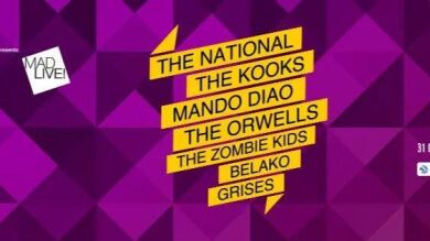 The National, The Kooks y Mando Diao grandes nombres del festival MAD Live!
