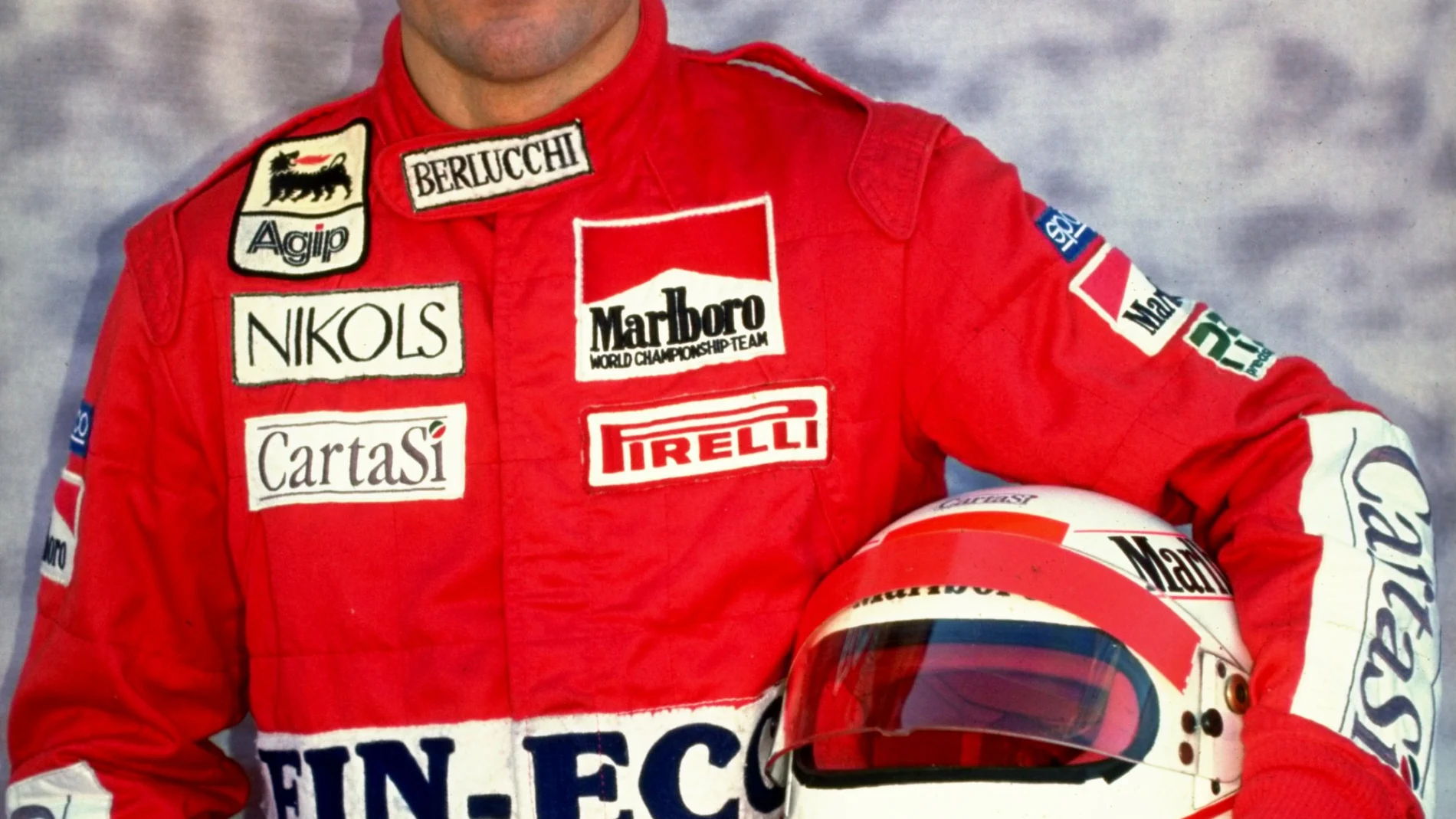 Andrea De Cesaris con BMS Dallara Cosworth en 1991
