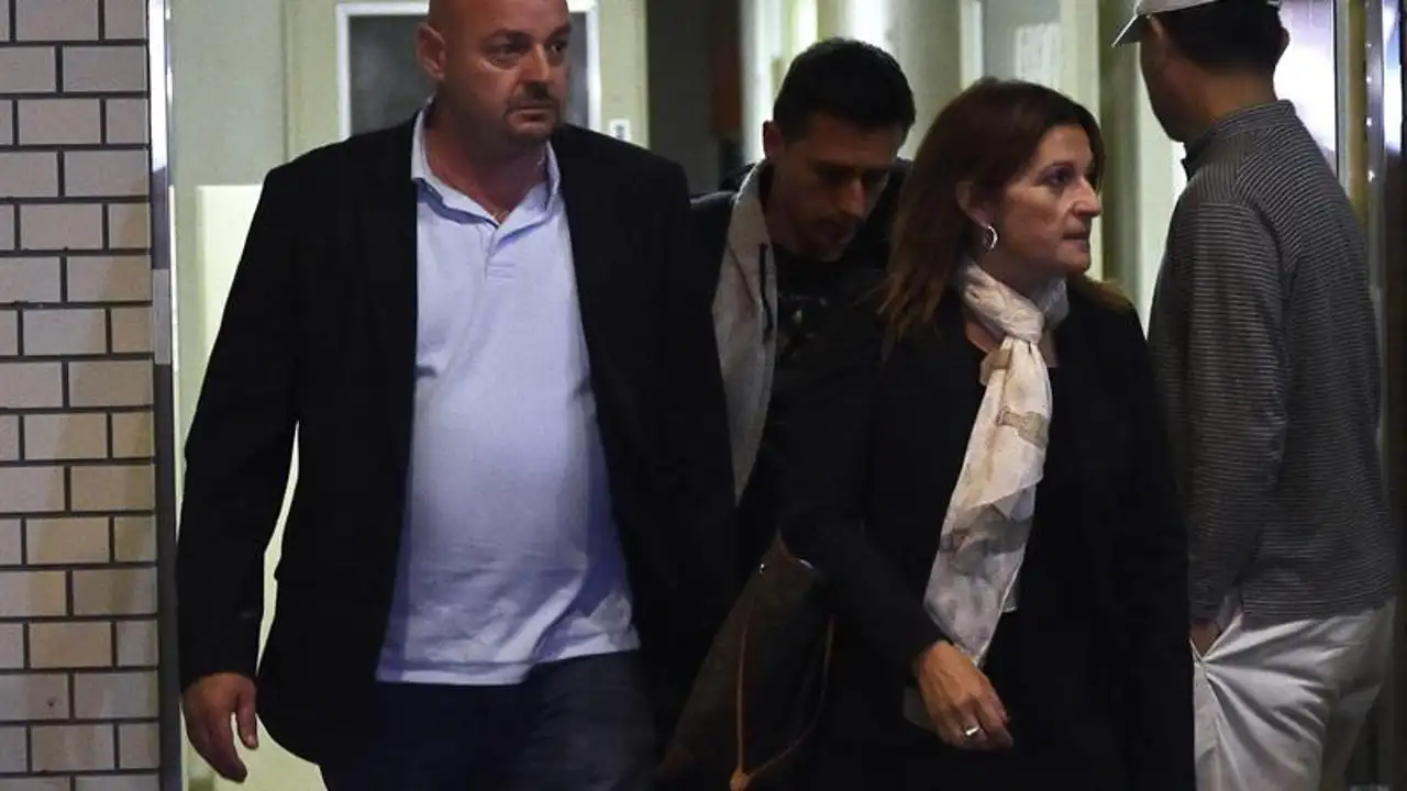 Philippe Bianchi (izq) y Christine Bianchi, padres de Jules Bianchi