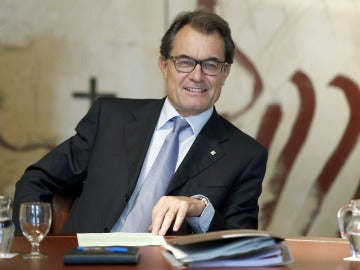 El presidente de la Generalitat, Artur Mas