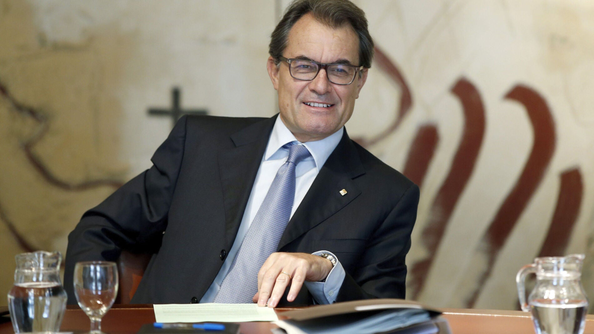 El presidente de la Generalitat, Artur Mas