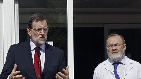 Rajoy visita el Carlos III