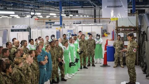 David Cameron tambi&eacute;n ha intervenido en el simulacro