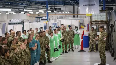 David Cameron también ha intervenido en el simulacro David Cameron también ha intervenido en el simulacro