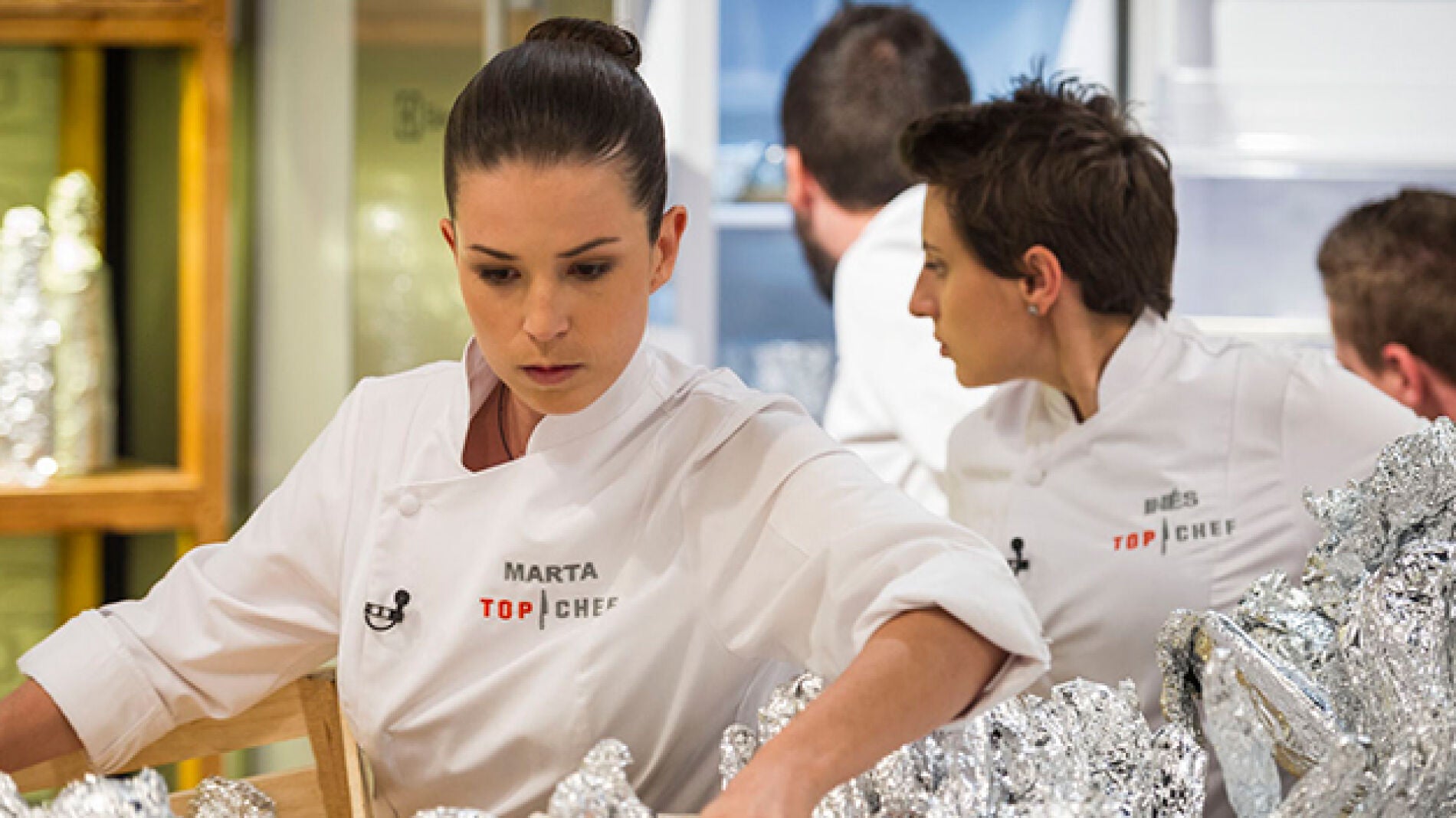 Sopresas de aluminio en la despensa