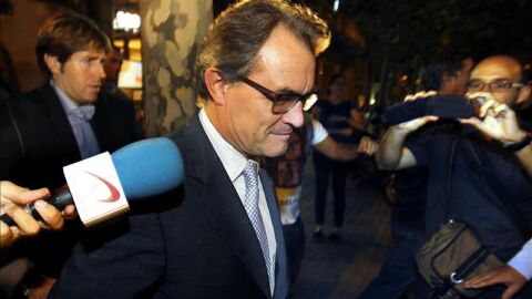 El presidente de Catalu&ntilde;a, Artur Mas