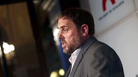 El presidente del ERC, Oriol Junqueras