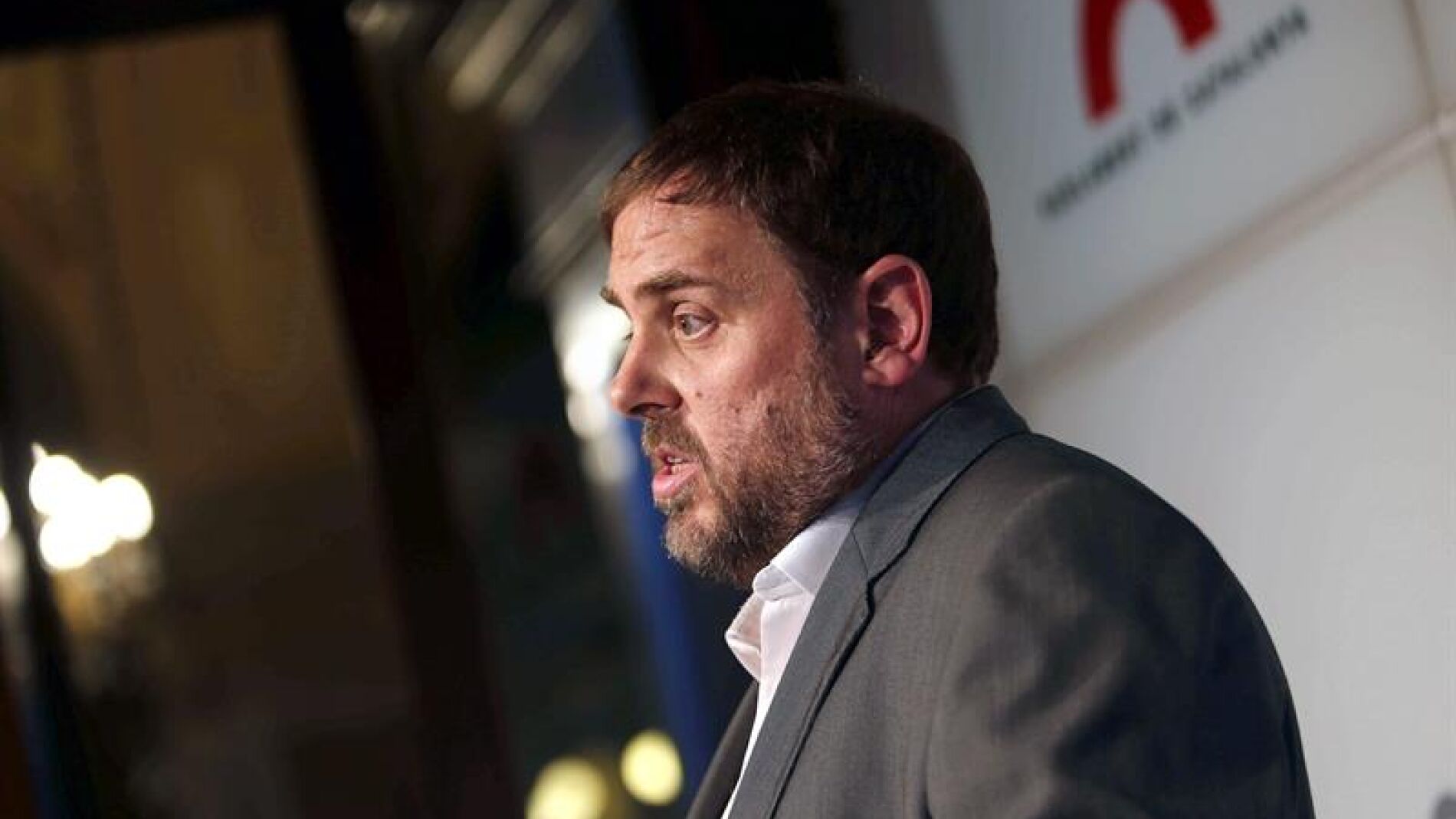El presidente del ERC, Oriol Junqueras