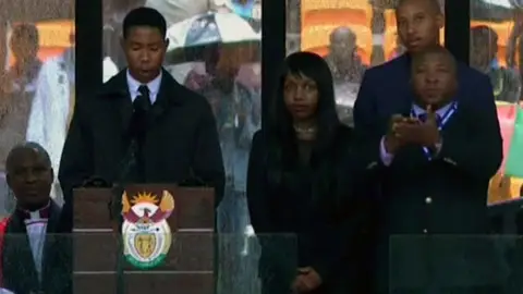 El falso intérprete en el funeral de Mandela El falso intérprete en el funeral de Mandela