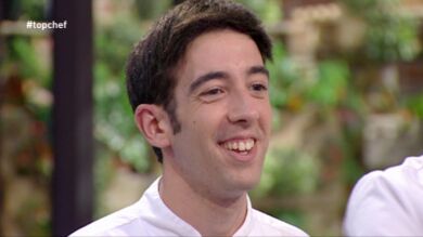  El rollo de David explicando su plato
