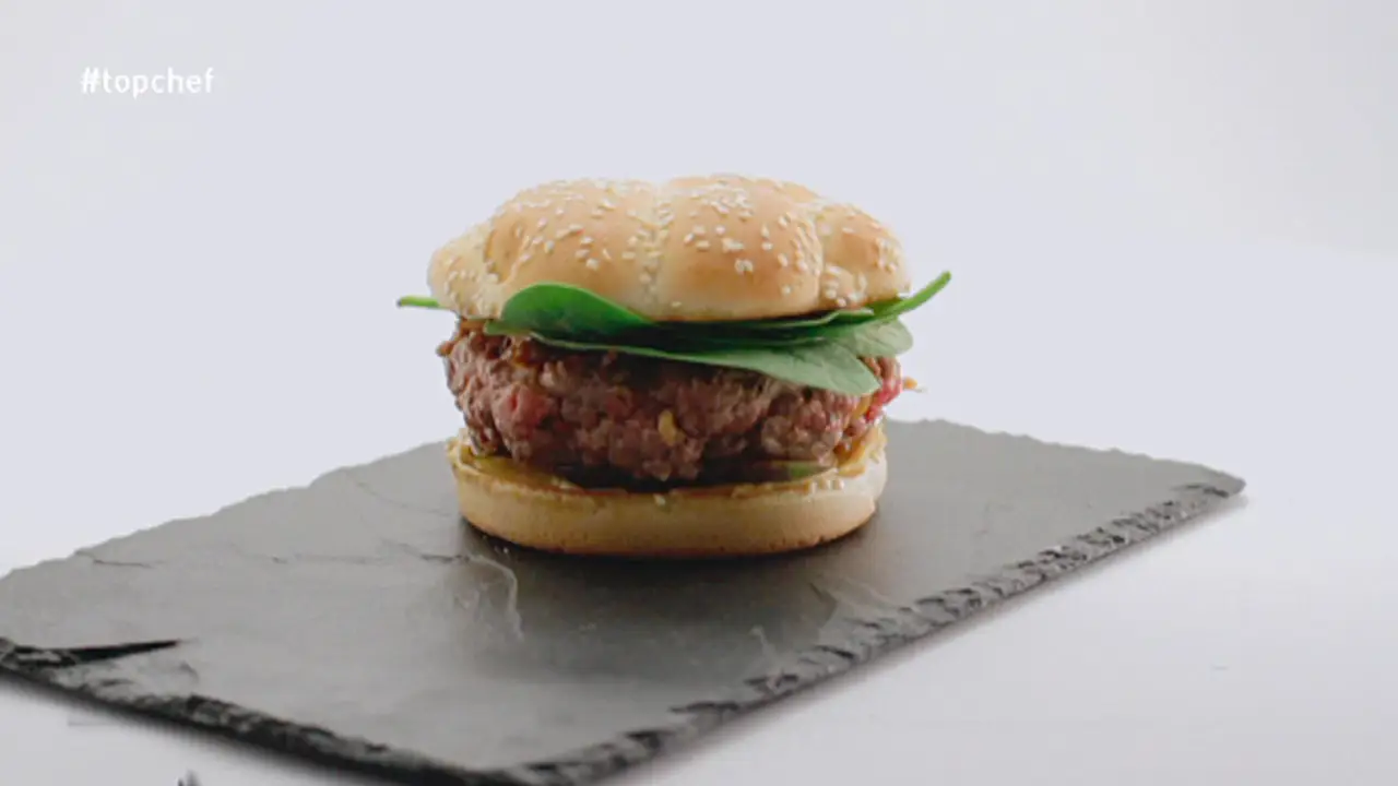 BURGUER CAMPESTRE CON SETAS E HIGOS
