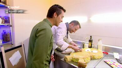 El Piolín Frankenstein de Marc aterroriza a los compañeros en Top Chef